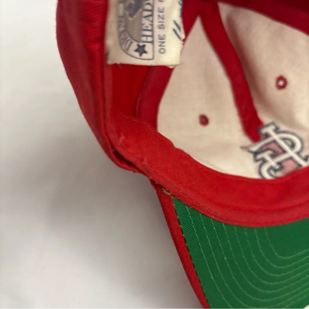 Vintage St Louis Cardinals Drew Pearson Sof’ Bill Snapback Hat Cap MLB Baseball - Picture 15 of 15